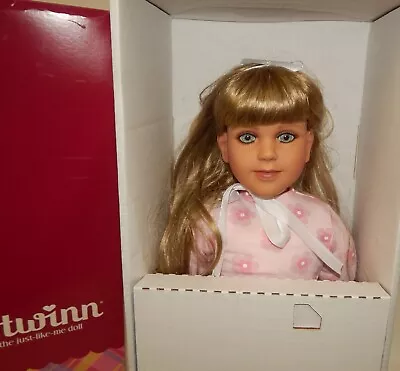 1996 My Twinn Poseable Doll 23  Blonde / Blue Eyes NRFB MIB Pink Pajamas • $199.99