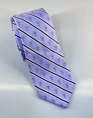 Vineyard Vines Custom Silk Necktie VP Veiled Prophet St. Louis Lavender Purple • $34.99