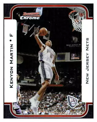 Kenyon Martin 2003 Bowman Chrome Refractor /300 18 • $5.99