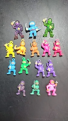 Vintage Pocket Ninja Toys Action Figure Lot - Miniatures / Weapon - G.B. Novelty • $22.95