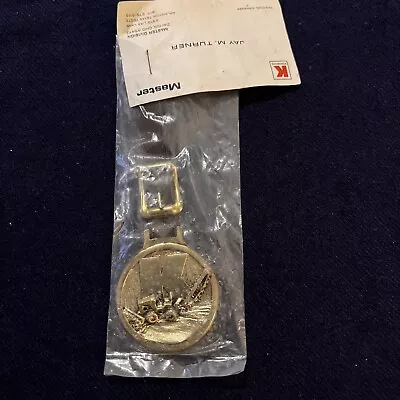 $59 • Buy Vintage Pocket Watch Fob KOEHRING HEAVY DUTY Dealer Promo W. Business Card