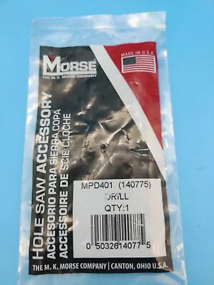 M. K. Morse Hole Saw Pilot Drill 1/4  140775  • $8.49