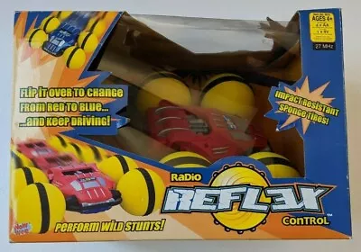 Reflex Remote Radio Control Car WowWee BRAND NEW SEALED Wild Stunts Double Side • $51.29