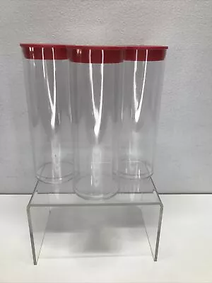 3  Red Capsule Storage Tube For All  H  Direct Fit Air-Tite Coin Holders • $11.88