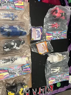 Mighty Morphin Power Rangers Mc Donalds Figures Lot • $30