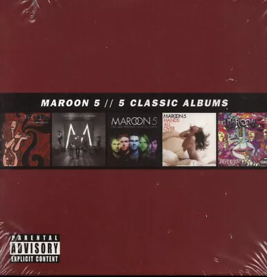 Maroon 5 - 5 Classic Albums (5 CD Box Set 2014 Interscope) • $40