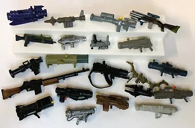 Lot Of 21 Vintage 80's 90's GI Joe  Weapons Guns Missile Launchers • $21.99