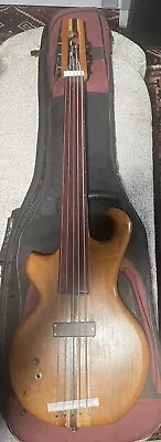 Wishbass Cherry Wave Fretless 5string Lefty • $225