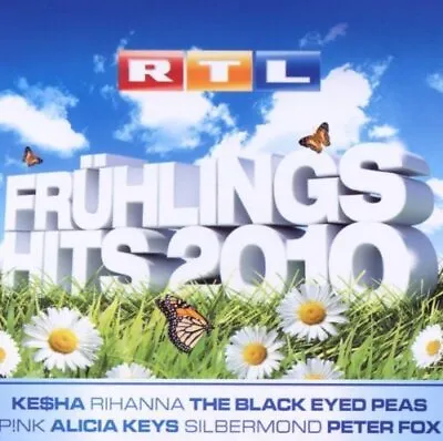 RTL Frühlings Hits 2010 Ke$ha Black Eyed PeasJason Derulo Rihanna A.. [2 CD] • £4.10