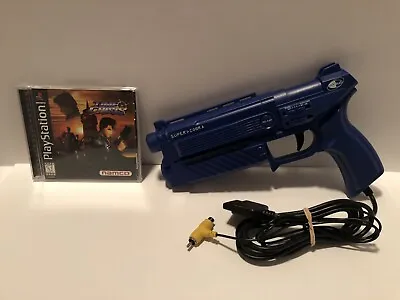 Nyko Super Cobra Advanced Light Gun W/ Force Feedback & Time Crisis For PS1 • $40