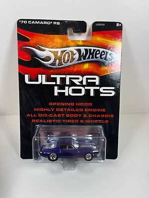 HOT WHEELS ULTRA HOTS '70 CAMARO RS Purple Diecast Car  B • $18.99