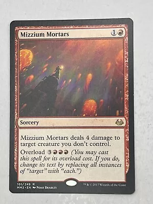 Mizzium Mortars MTG Magic Cards NM-M Modern Masters 2017 RARE  • $0.99