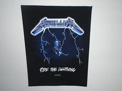 Metallica Ride The Lighting Printed Back Patch • $14.98