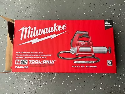 Milwaukee 2446-20 M12 Li-Ion Grease Gun Tool Only • $175