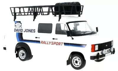 Ford Transit Mk2  Rallysport Team 1985 Van 1:18 Scale Diecast Model Classic • £119.99