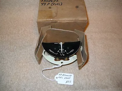 NOS Mopar 1949 Plymouth Fuel Gas Gauge Mint! • $50