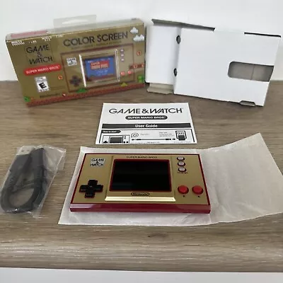 Nintendo NES Game & Watch Super Mario Bros 35th Anniversary Handheld Recharge • $39.99