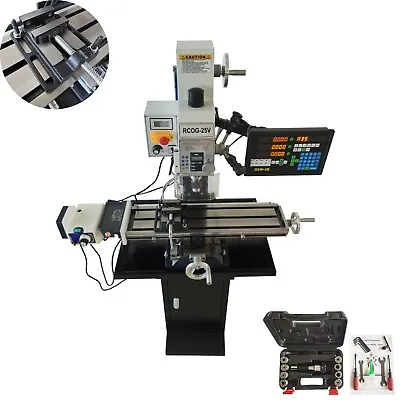 Milling Drilling Lathe Machining Centers 110V Metal Wood Drill DIY Bench Lathe • $2664