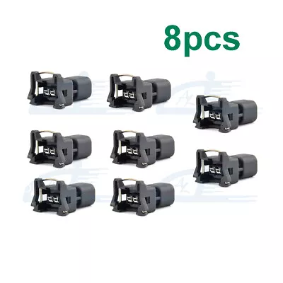 8x Fuel Injector Connector Adapter EV6 To EV1 USCAR LS2 LS3 LSX LS1 LT1 TPI • $9.99