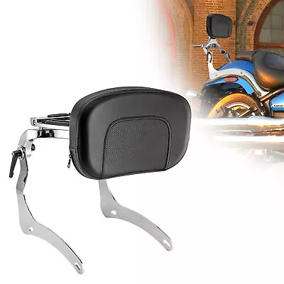 Multi-Purpose Backrest Sissy Bar For Kawasaki Vulcan 900/2000 Classic Chrome • $224.99