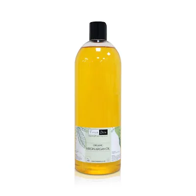 £35.49 • Buy Organic Virgin Argan Oil 1 Litre - 100% Pure & Natural Cold Pressed Oil (1000ml)