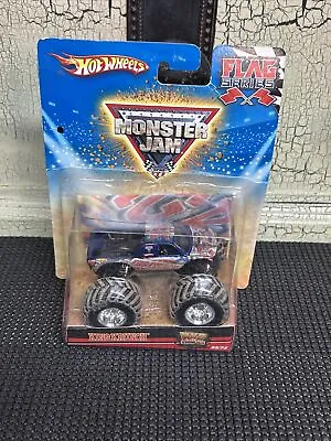 Hot Wheels Monster Jam Monster Truck King Krunch World Finals Flag Series 1/64 • $14.88