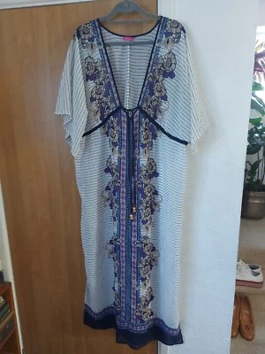 £9.99 • Buy Monsoon Sheer Kaftan Beach Cover-up Xl