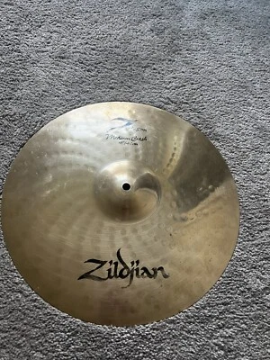 $199 • Buy Zildjian Z Custom 16  Medium Crash Cymbal Used From USA