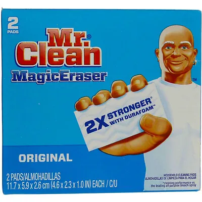 Mr. Clean Magic Eraser Cleaning Pads With Durafoam 2 Ct • $8.15