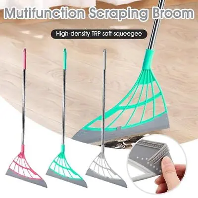 Magic Wiper Broom Wipe Squeeze Silicone Mop For Wash Floor Clean Tools Windows • $10.99