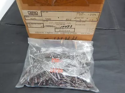 NIPPON KME100V4R7 ELECTROLYTIC CAPACITOR 4.7uF 100V 105C 5X11 RADIAL -BAG OF 200 • $14