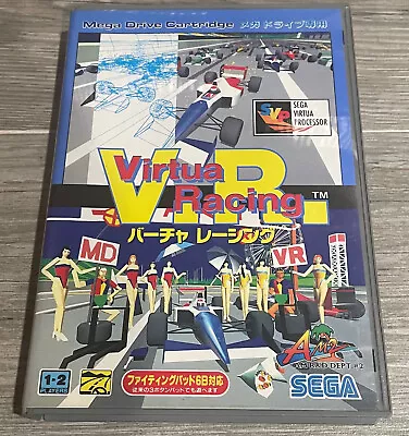 Sega Mega Drive Virtua VR Racing Japanese Version Complete US Seller • $85