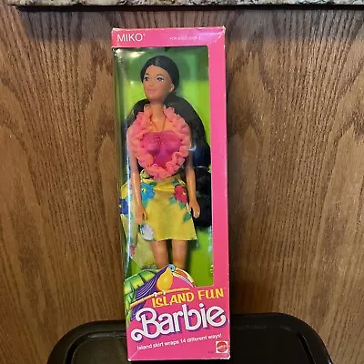 Vintage Island Fun Barbie Miko New In Box Unopened • $16