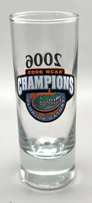 University Of Florida Gators 2006 NCAA Basketball Champions Tall Shot Glass • $16.95