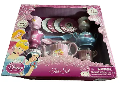 Vintage Disney Princess Tea Set Disney Cinderella 17 Pieces - Serves 4 • $42