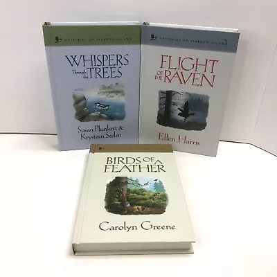 Lot Of 3 Guidepost Mysteries Of Sparrow Island Series Hardcover Christian Novels • $12.95