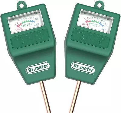 [2pack Soil Moisture Meter] Dr.meter Hygrometer Moisture Sensor Meter For Plants • $13.29