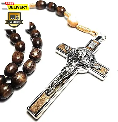 Made In Italy Rosary Blessed By Pope Francis Vatican Rome Holy Father Medal C... • $19.04