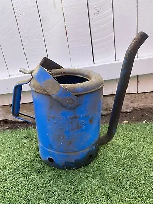 Vintage SWINGSPOUT 5 Quart Liquid Can  Oil Can Gas Can Water Can  • $43.37