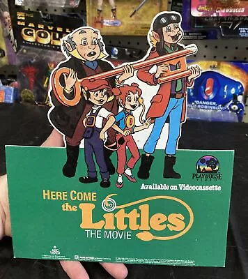 Here Comes The Littles The Movie Video Store Counter Display Standee 1985 • $75.71