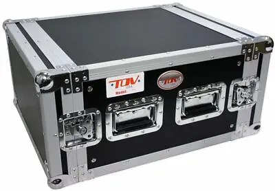 Pro X T-6RSS 6U Space DJ 19  Flight Rack Case With 3/8  Plywood For Durability • $209.95