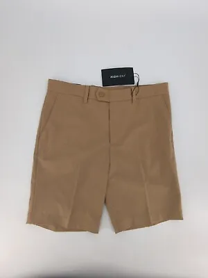 J Lindeberg Men's Vent Golf Shorts Tiger Brown Size 30  Stretch Light Fabric • $59.99