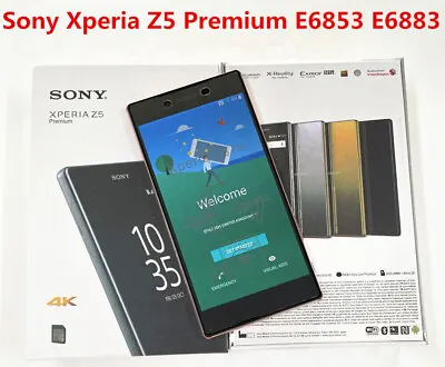 Sony Xperia Z5 Premium E6853 E6883 32GB+3GB 4G Unlocked Smartphone-New Sealed • $146.29