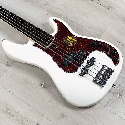 Sire Marcus Miller 2nd Gen P7 Alder 5-String Fretless Bass Antique White • $853