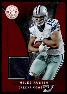 2012 Panini Totally Certified Miles Austin Jersey 270/299 #25 • $5.99