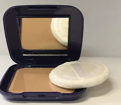  Maybelline Shine Free Pressed Powder #7/#8 Deep Beige  Purple Case Pl Read • $9.99