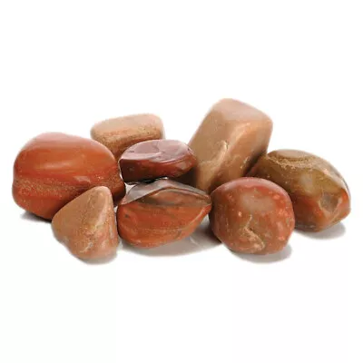 £8.95 • Buy Oase Biorb Feng Shui Red Pebbles Gloss Decorative Stone For Fish Tank Aquariums