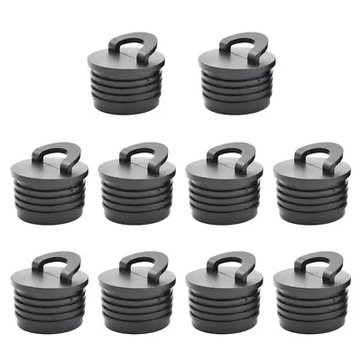 $18 • Buy 10PCS Rubber Marine Scupper Plugs Drain Holes Stopper Bungs For Kayak Canoe Boat