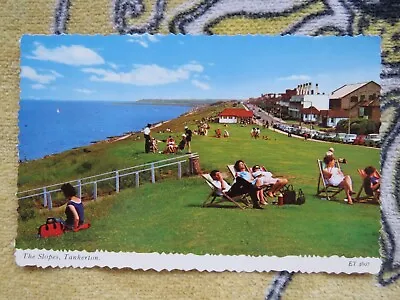 Vintage 1989 Tankerton Slopes Deck Chairs Real Photo Postcard • £1.80