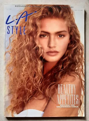 L.A. Style Magazine May 1989 Michaela Bercu Cover • $5.81